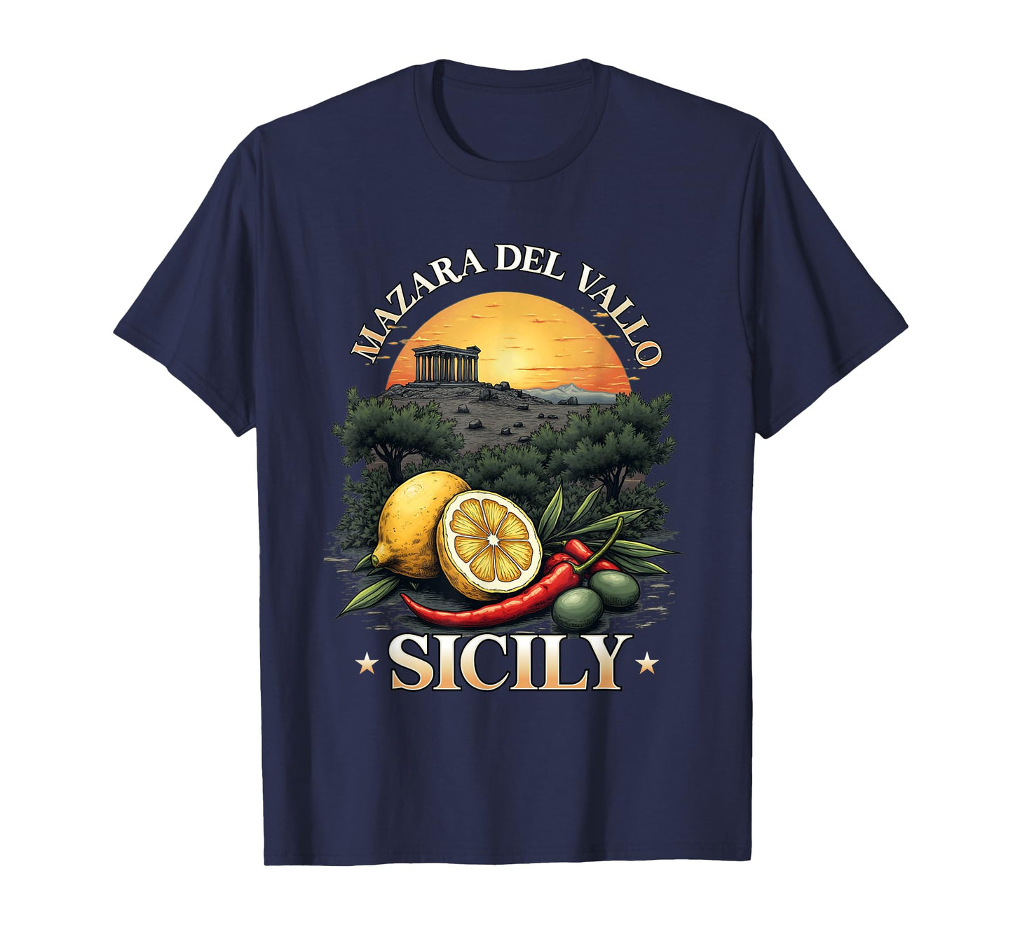 Mazara Del Vallo Sicily Italy Travel Souvenir T-Shirt
