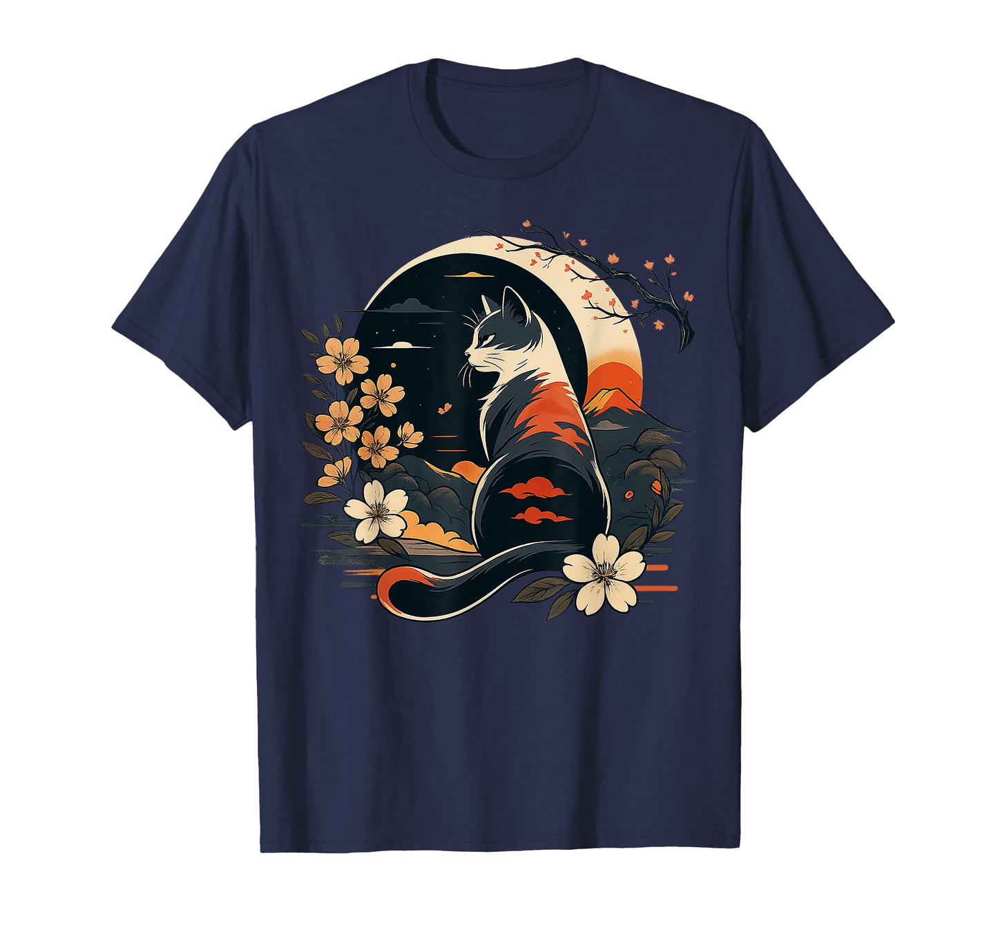 Kawaii Cat Anime Japanese Funny Art Gifts Men Women Kids T-Shirt
