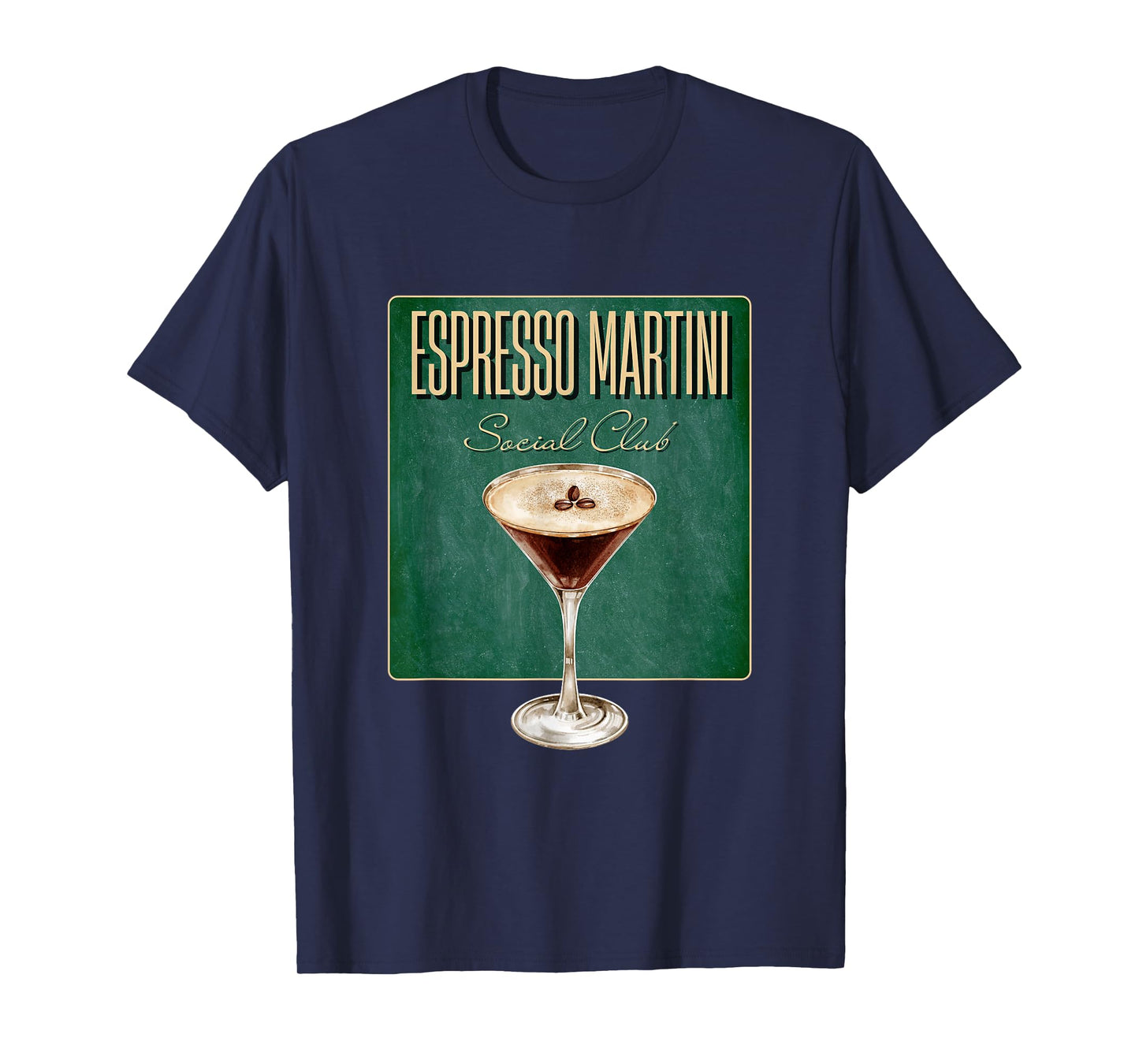 Espresso Martini Social Club | Coffee Cocktail Cafe Bar Team T-Shirt