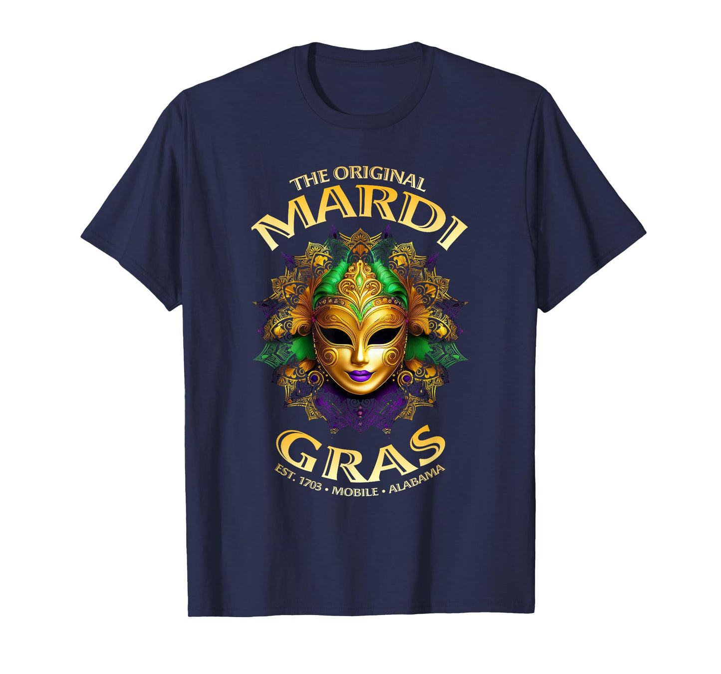 The Original Mobile Alabama Mardi Gras T-Shirt