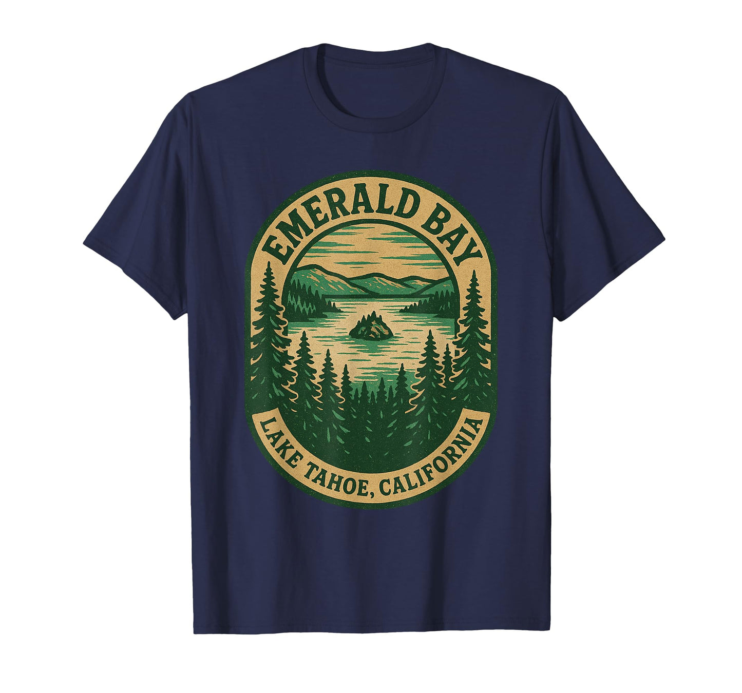 Emerald Bay Lake Tahoe California Souvenir T-Shirt
