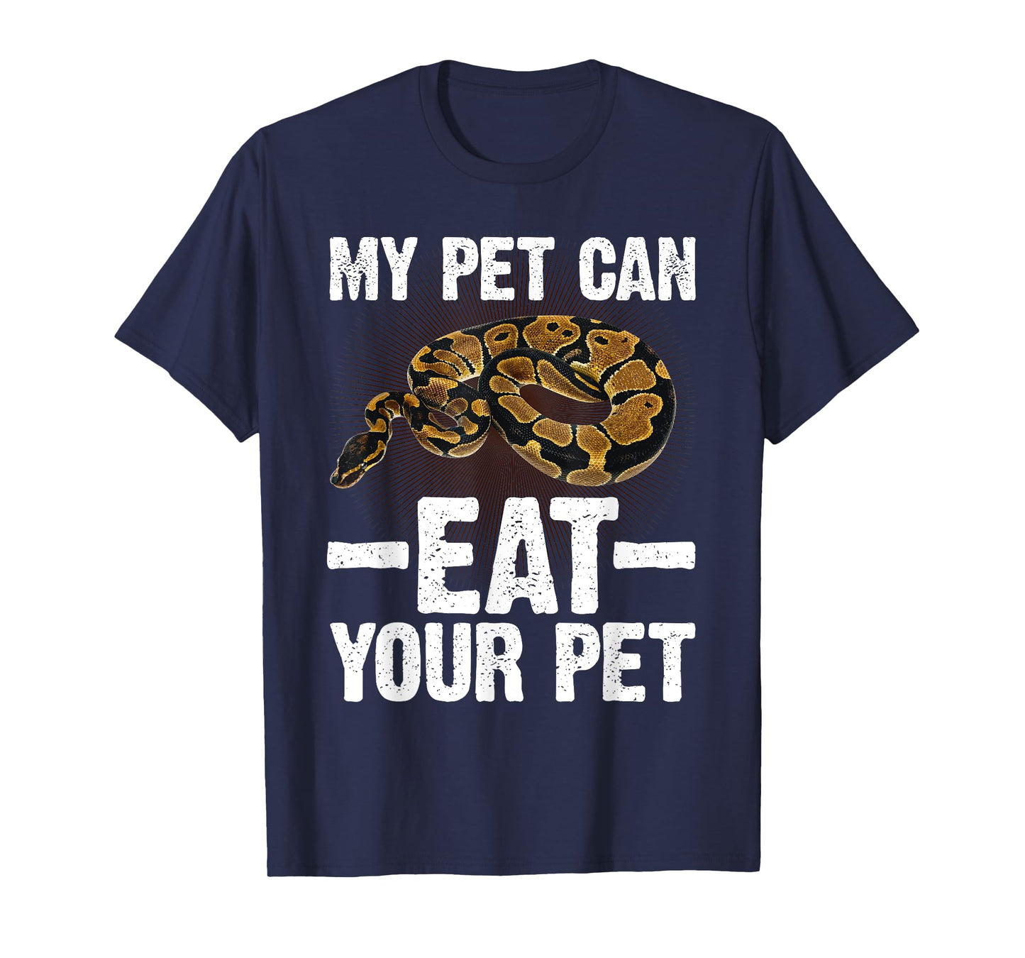 Ball Python Design For Men Women Snake Reptile Python Lover T-Shirt