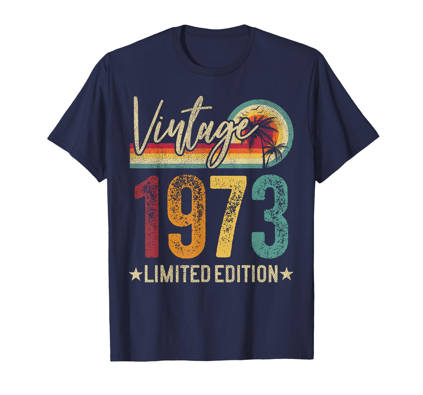 1973 53rd Birthday 53 Years Old Retro Men Women - Vintage T-Shirt