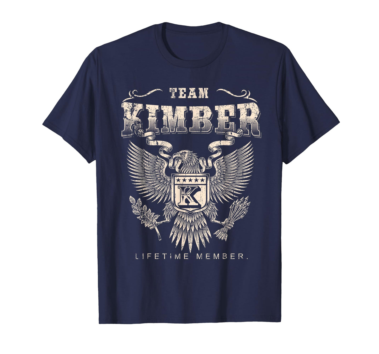 Team Kimber Family Name Lifetime Member T-Shirt T-Shirt