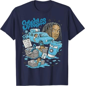Stressless 11 Legend Blue White Black 2024 2025 Halloween T-Shirt
