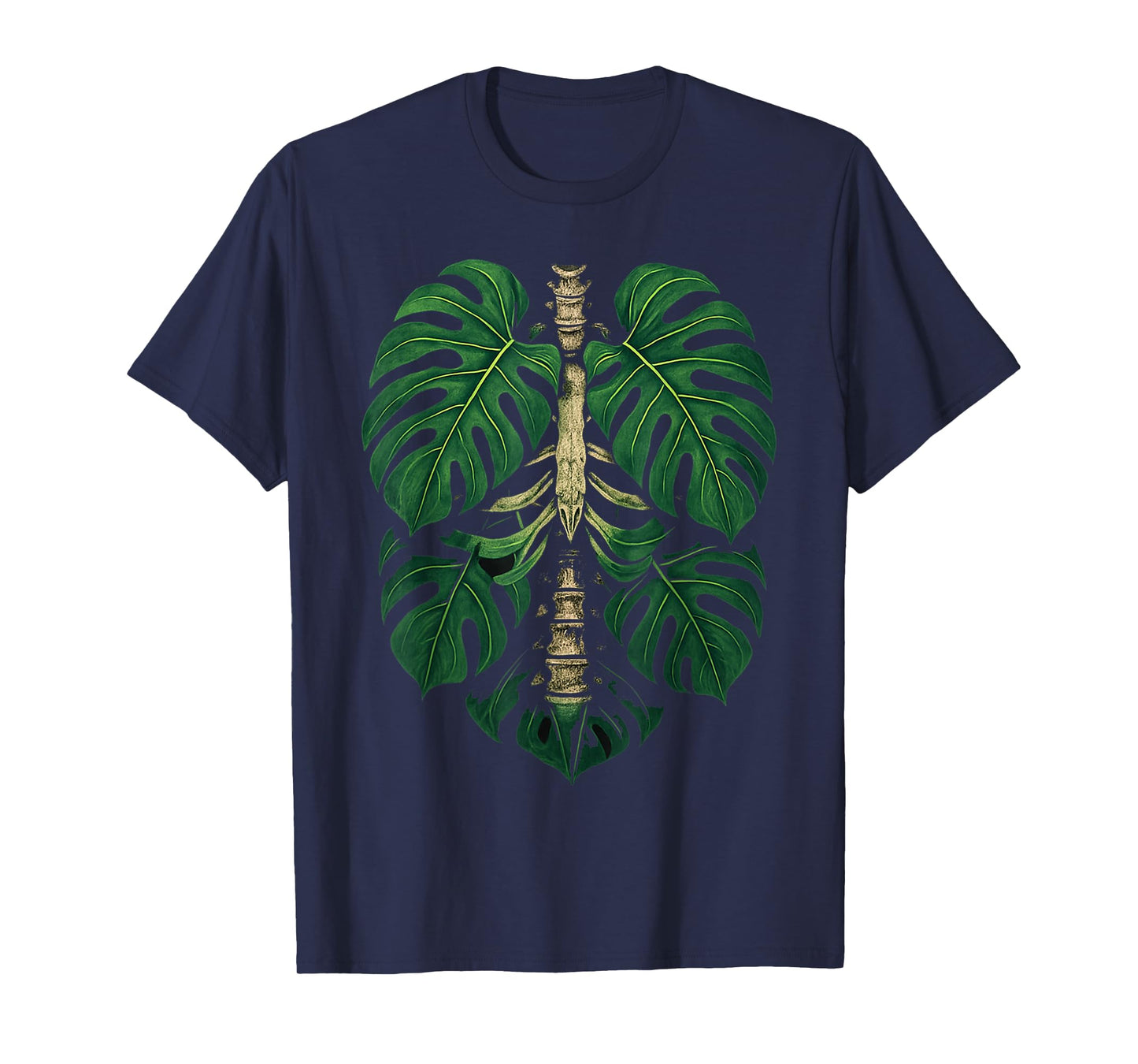 Funny Skeleton Ribs Plant Body Gardener Men Women Gardening T-Shirt