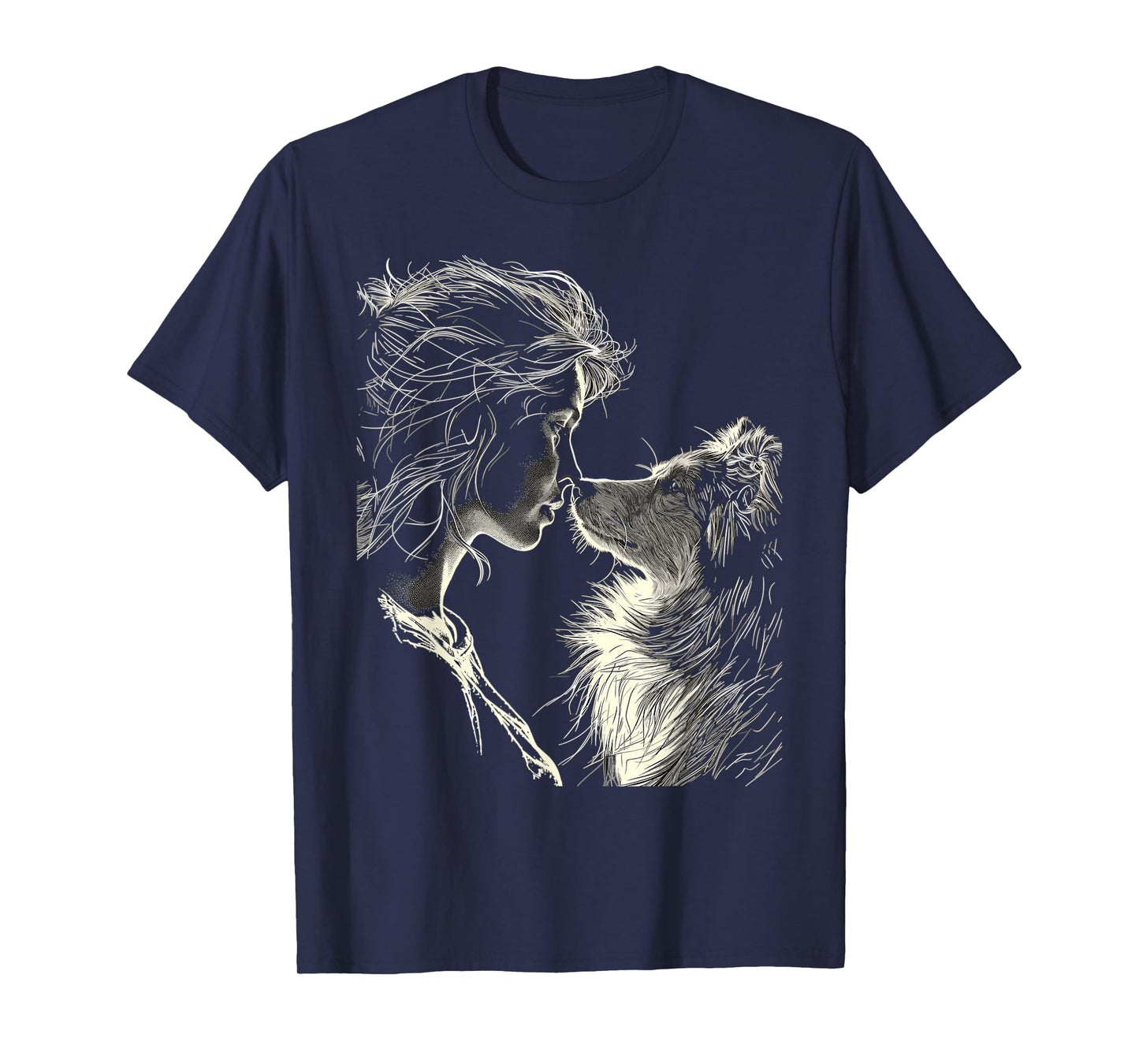 Shetland Sheepdog Mom Dog Art Sheltie Lover Mother's Day T-Shirt for Men Women