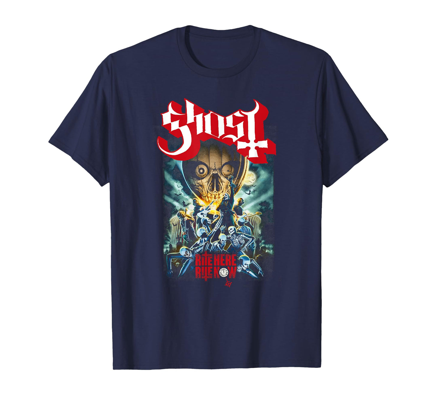 Ghost – Rite Here, Rite Now Poster T-Shirt