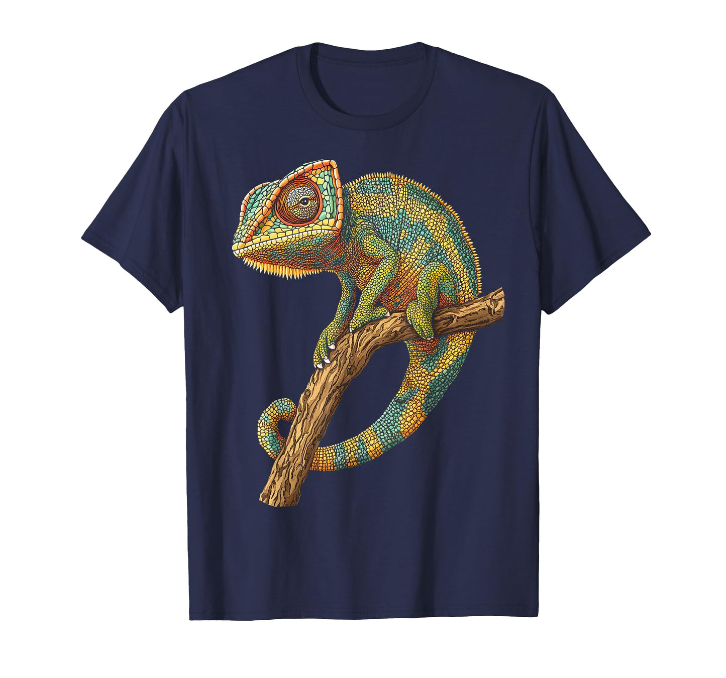 Chameleon Animal Motif Artwork Chameleon T-Shirt