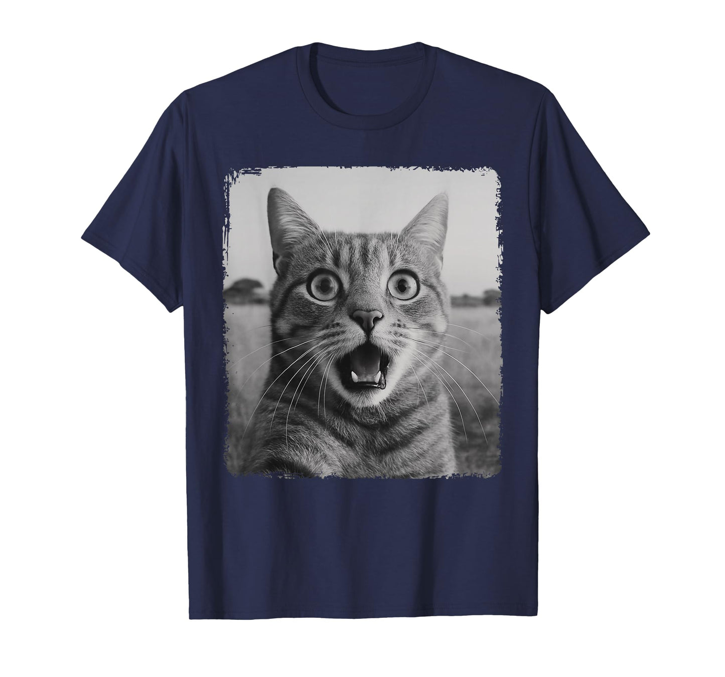 Funny Cat Selfie Meme Graphic for Men Women Kids T-Shirt