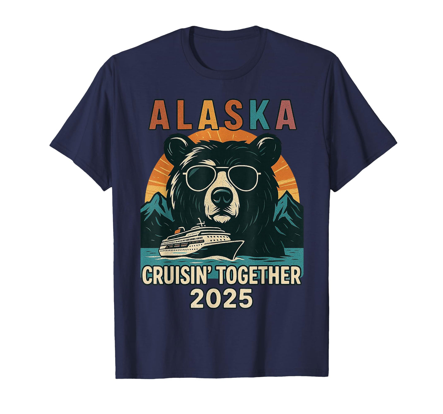 Matching Family Friends and Group Alaska Cruise 2025 T-Shirt