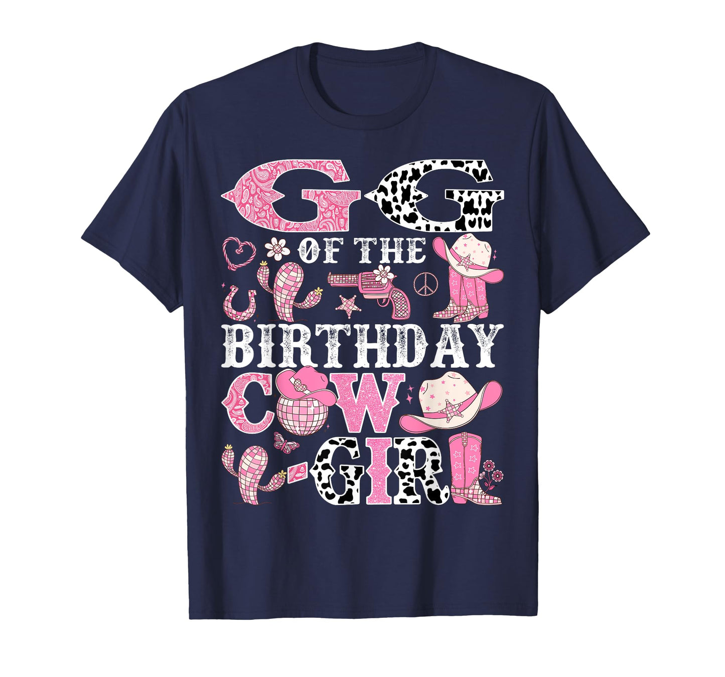 GG Of The Birthday Cow-Girl Rodeo CowGirl Birthday T-Shirt