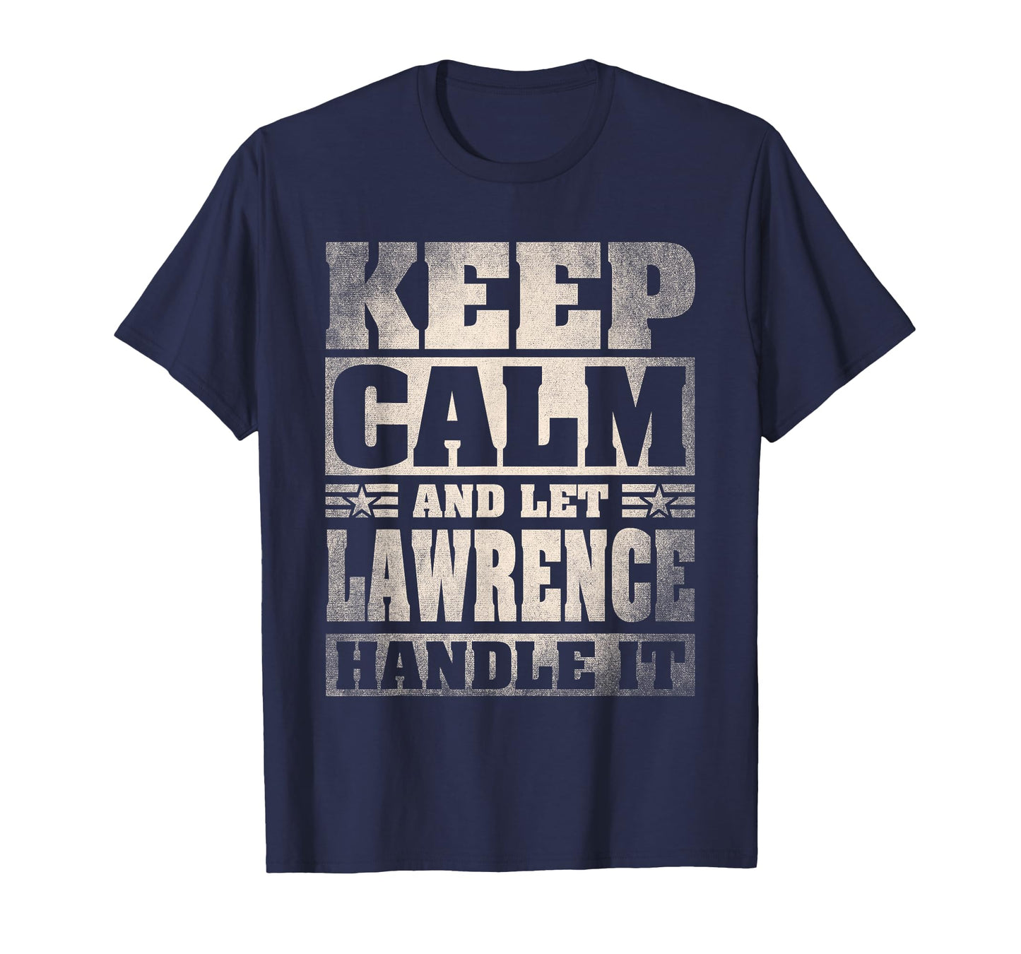 Lawrence Name Shirt Personalized Lawrence First Name T-Shirt