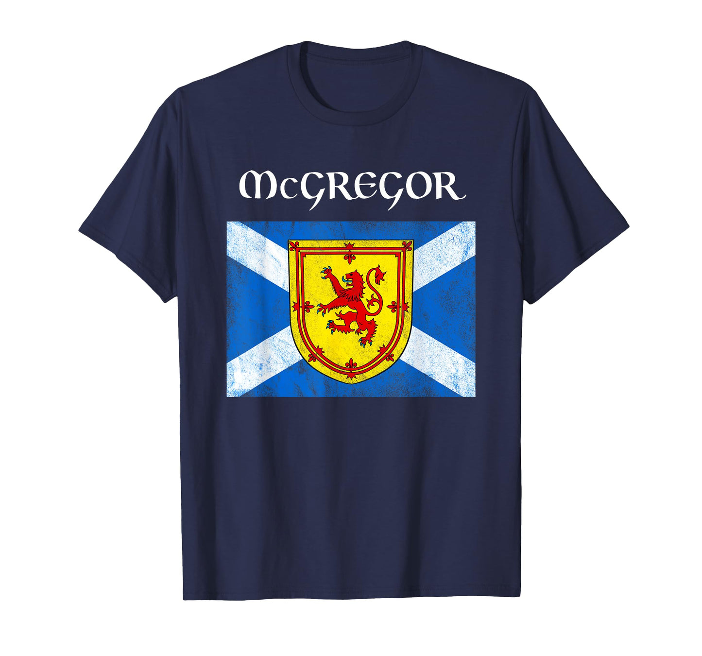 McGregor Scottish Clan Family Name Scotland Flag T-Shirt