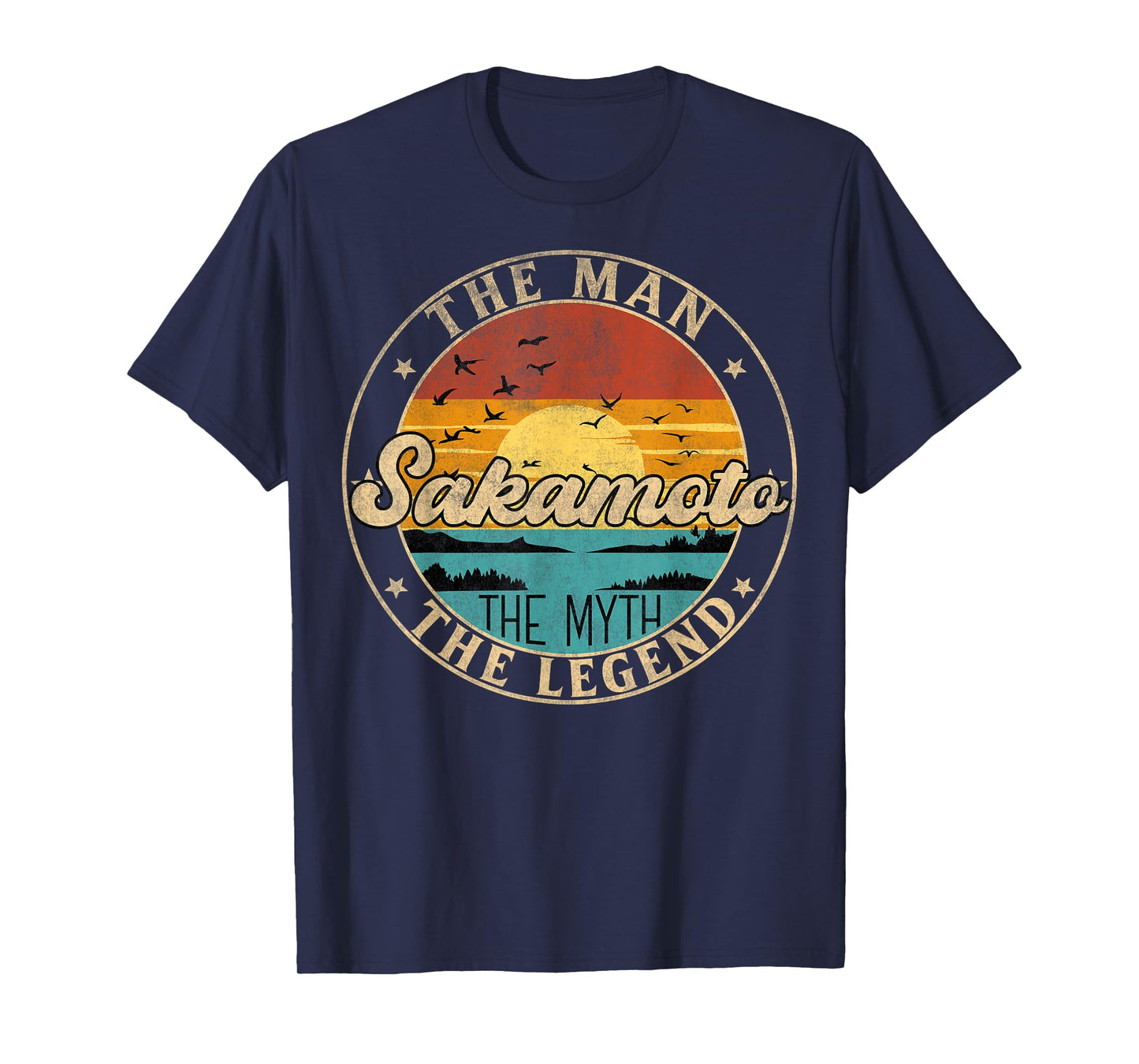 SAKAMOTO The Man The Myth The Legend First Name T-Shirt