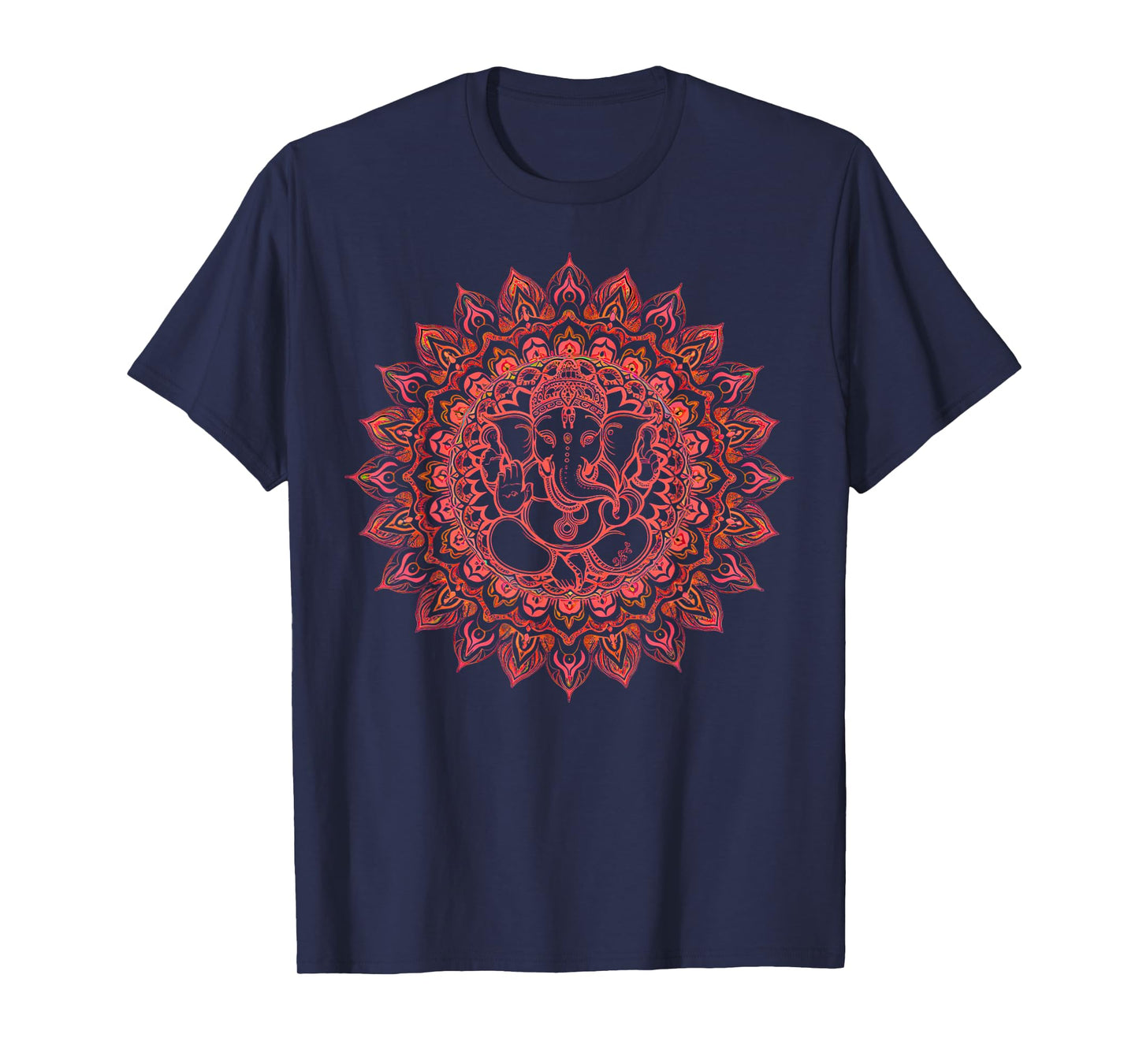 Hindu Ganesha Puja Elephant God India Meditation Yoga Murti T-Shirt
