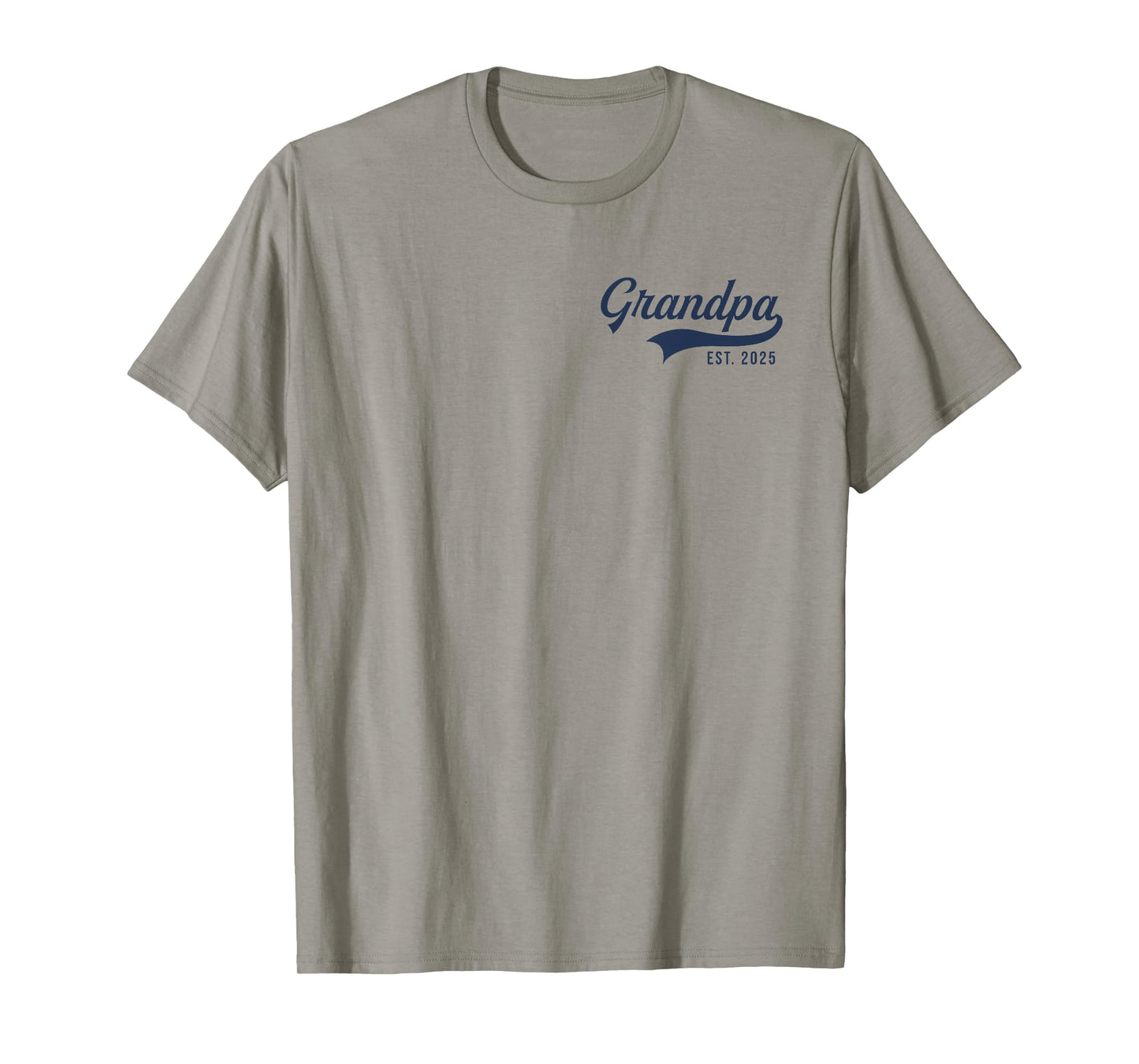 Grandpa Est 2025 Promoted To Grandpa 2025 New Grandpa T-Shirt