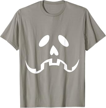 Jack O Lantern Halloween Costume Funny Pumpkin Face T-Shirt
