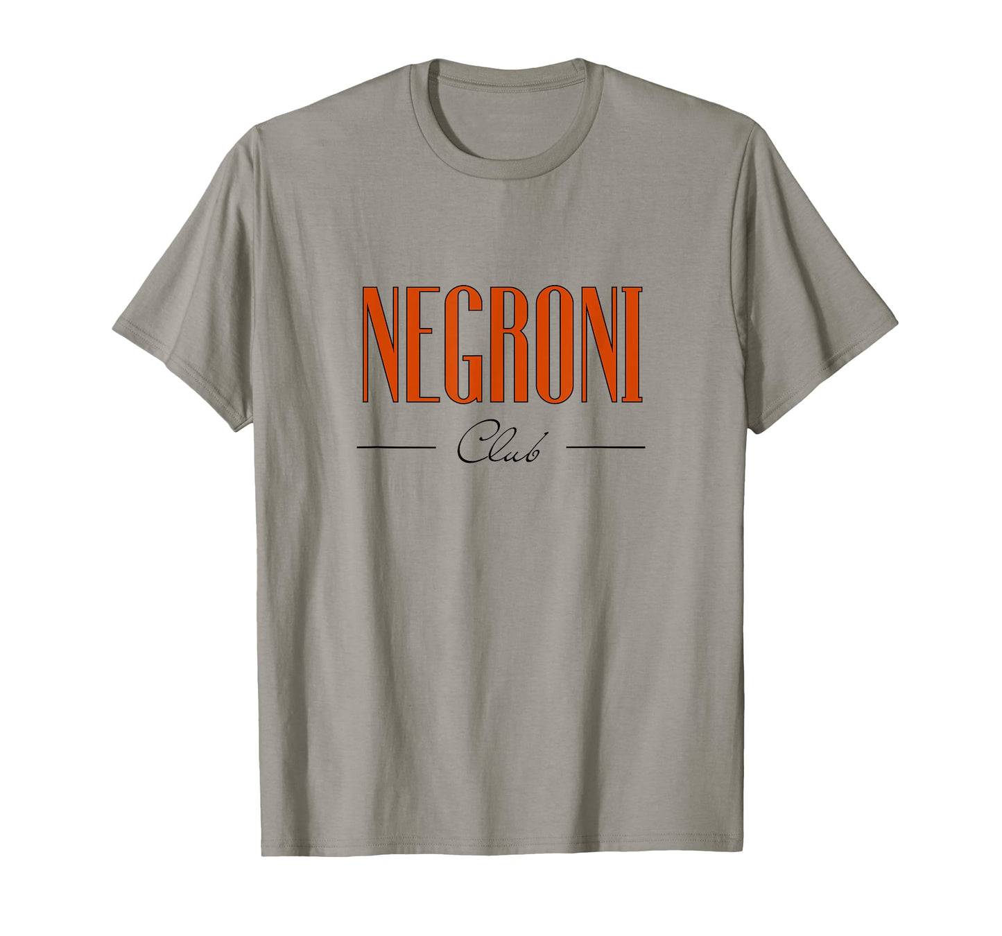 Negroni Club | Classic Gin Vermouth Cocktail Drink & Team T-Shirt