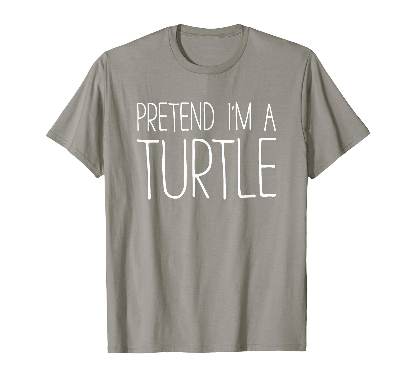 Pretend I'm A Turtle Shirt Adult Kids Men Women Costume T-Shirt