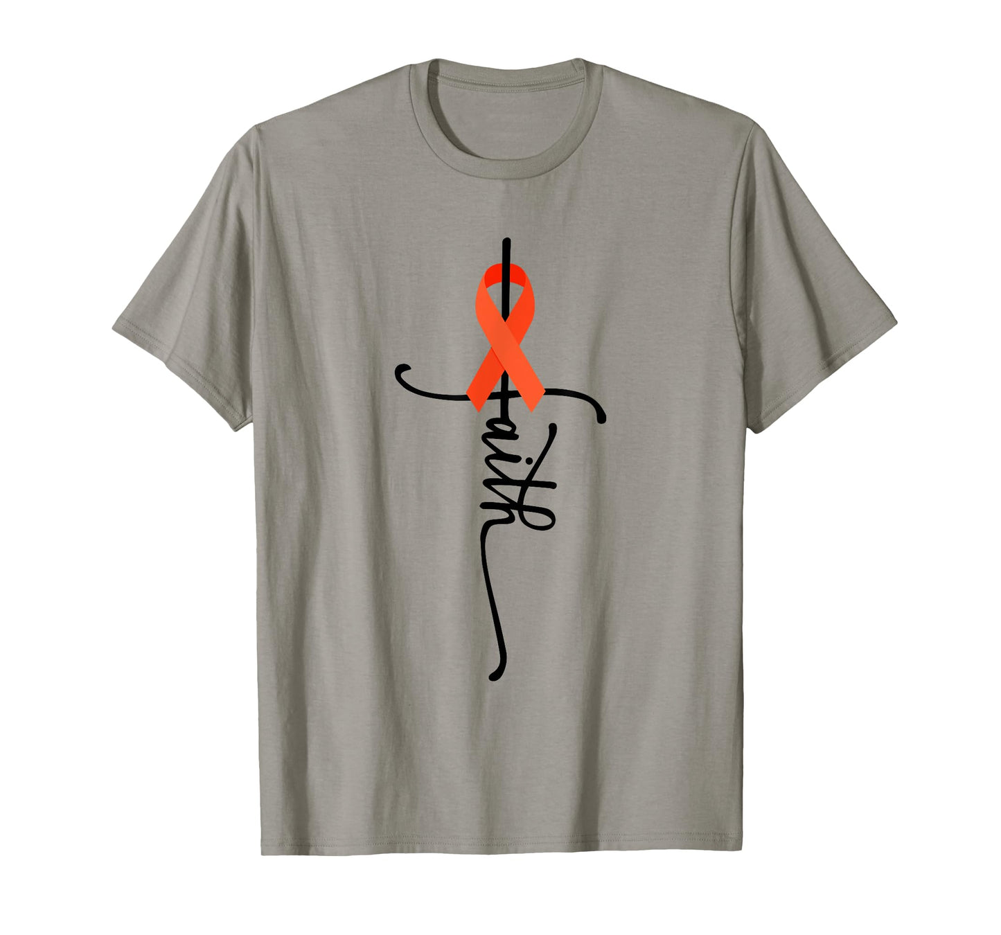 Leukemia Cancer Faith Leukemia Cancer Awareness T-Shirt
