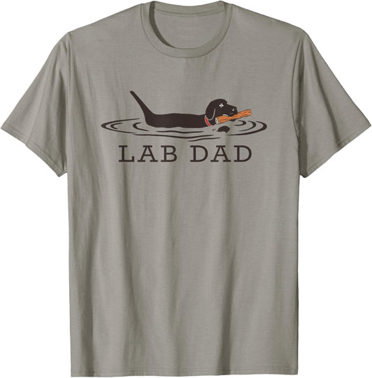 Lab Dad Labrador Retriever Dog Owner Father T-Shirt