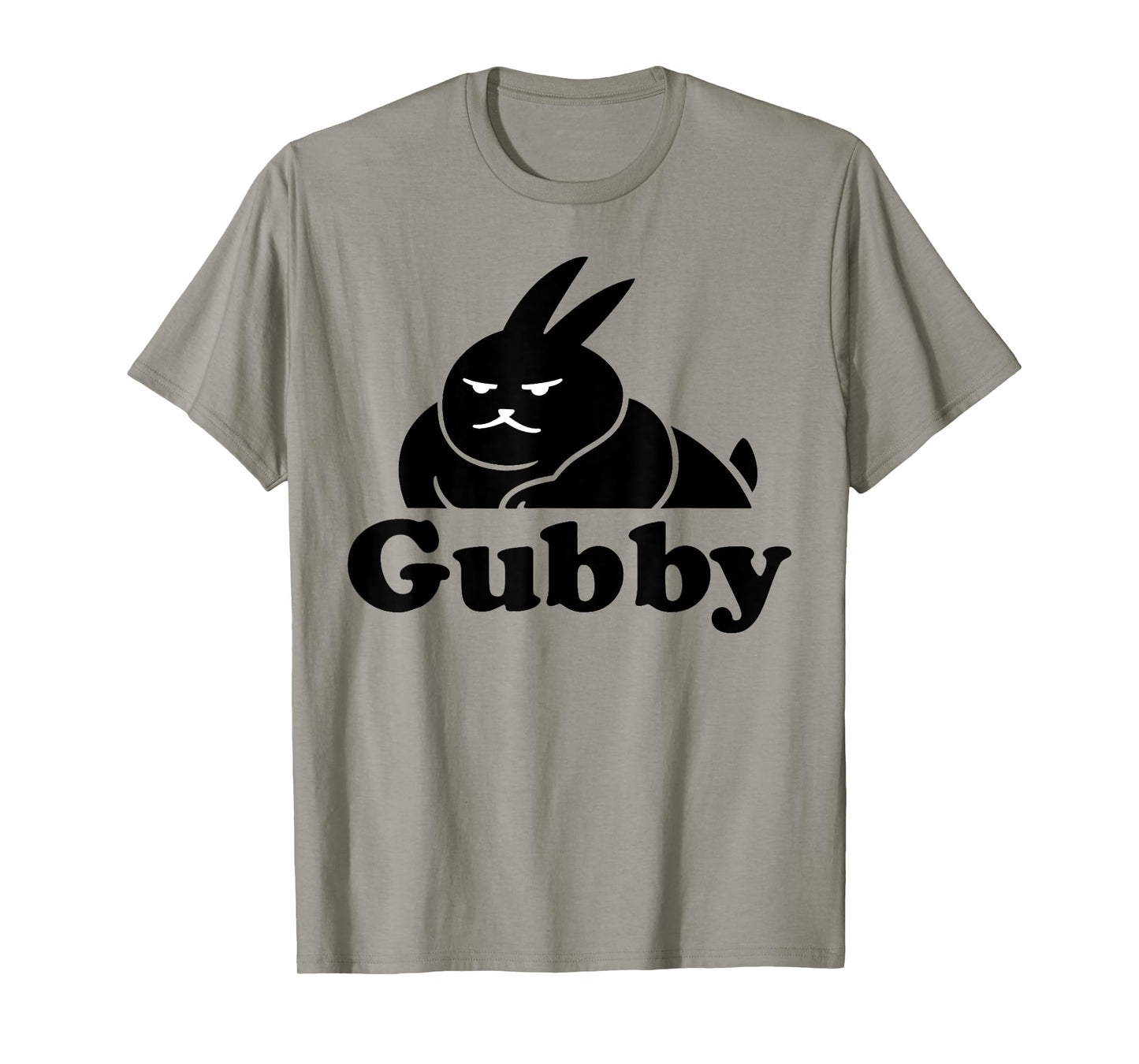 Gubby Funny Bunny Meme Angry Cute Rabbit Face T-Shirt