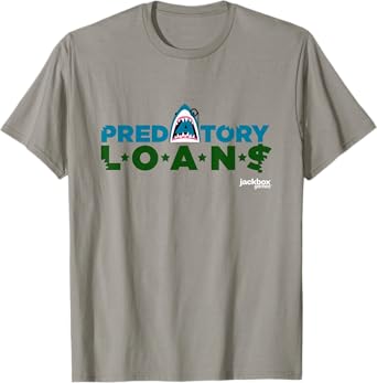 Bidiots Predatory Loans T-Shirt T-Shirt
