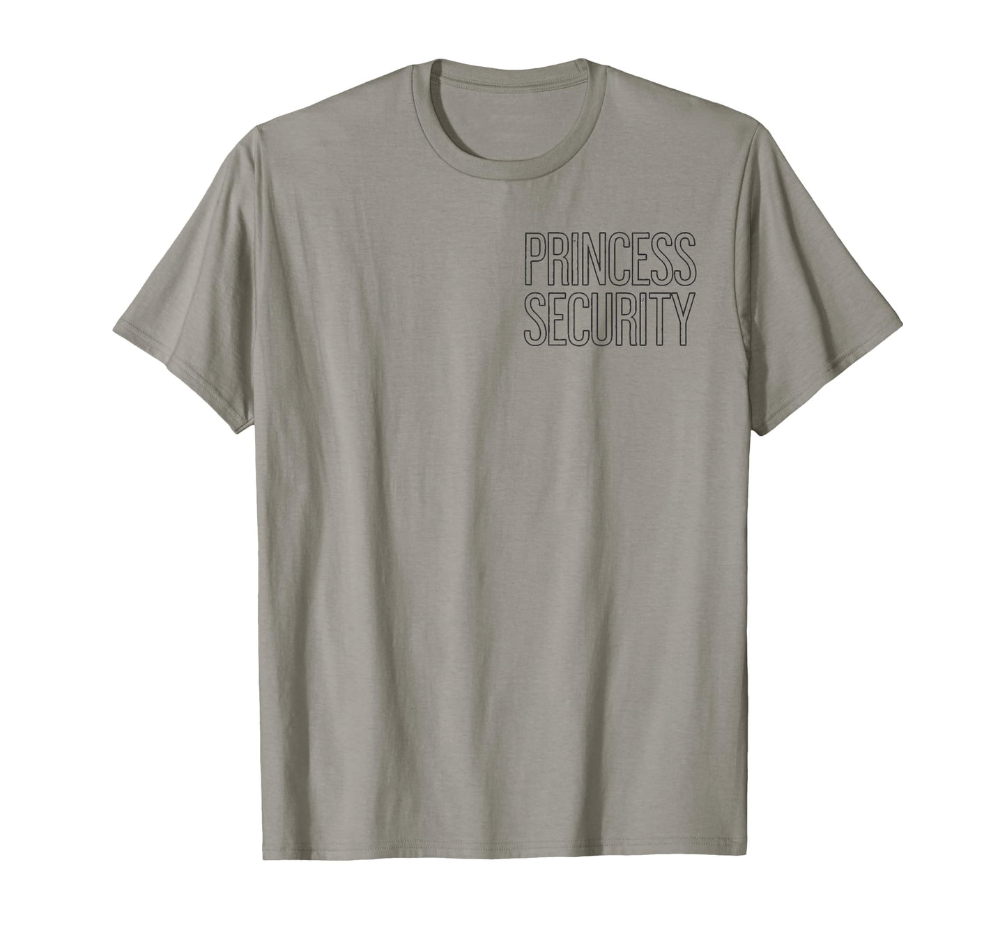 Princess Security Team Dad & Mom Birthday Party Family Trip T-Shirt