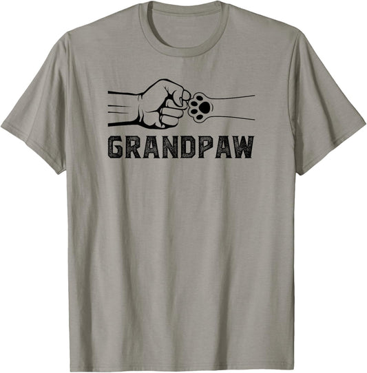 Grandpaw Grandpa Dog Grandpaw Appreciation T-Shirt