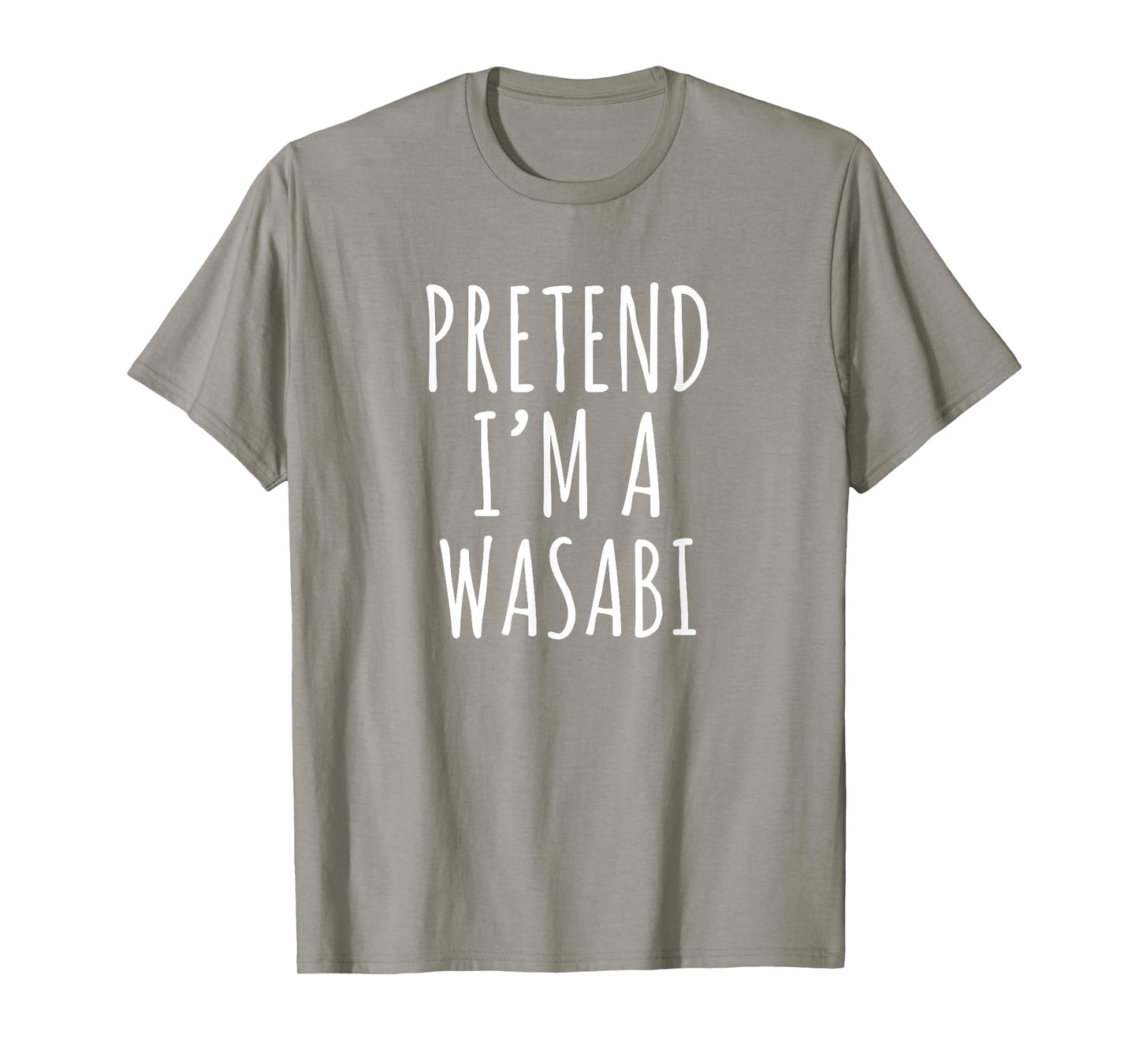 Halloween Costume Pretend I'm A Wasabi Simple Easy T-Shirt