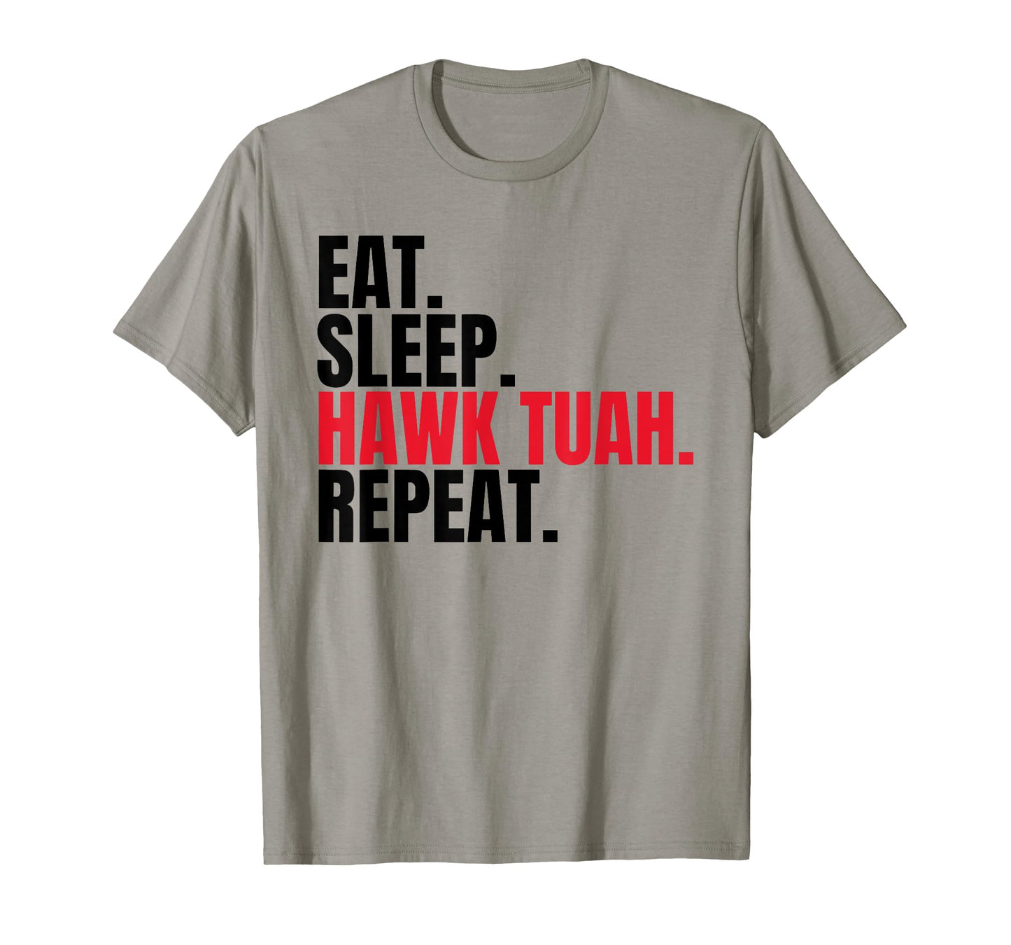 Retro Eat Sleep Hawk Tuah Repeat Funny Viral Election T-Shirt