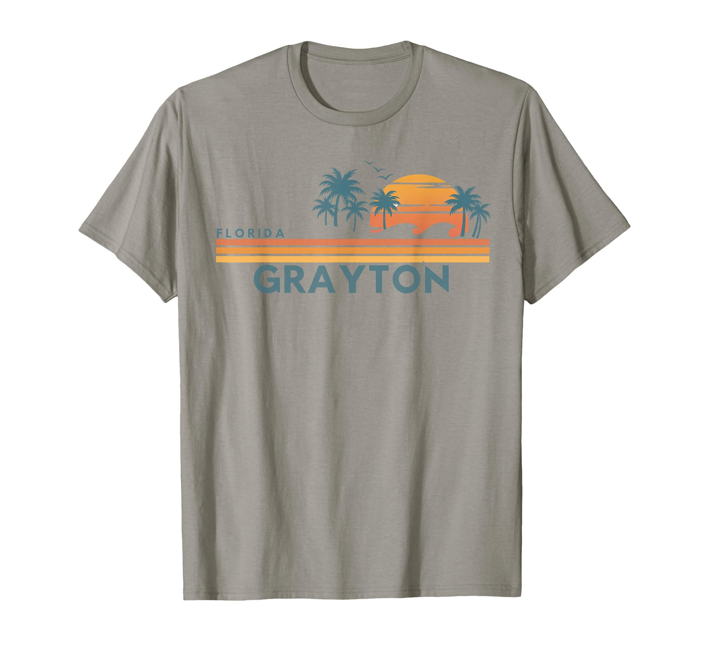 Grayton Beach Florida Summer Vacation Vintage 70's T-Shirt