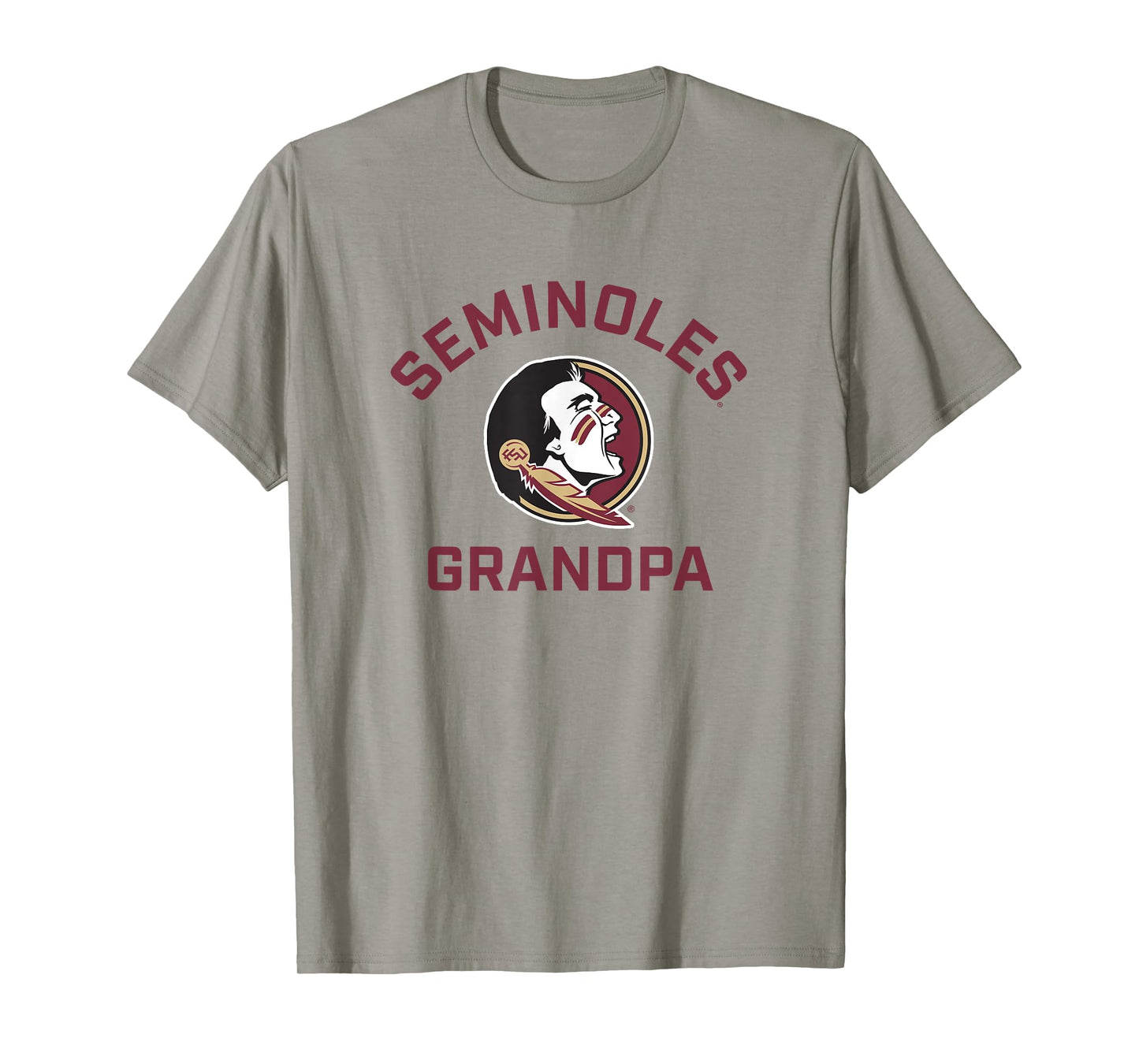 Florida State University FSU Seminoles Arched Grandpa T-Shirt