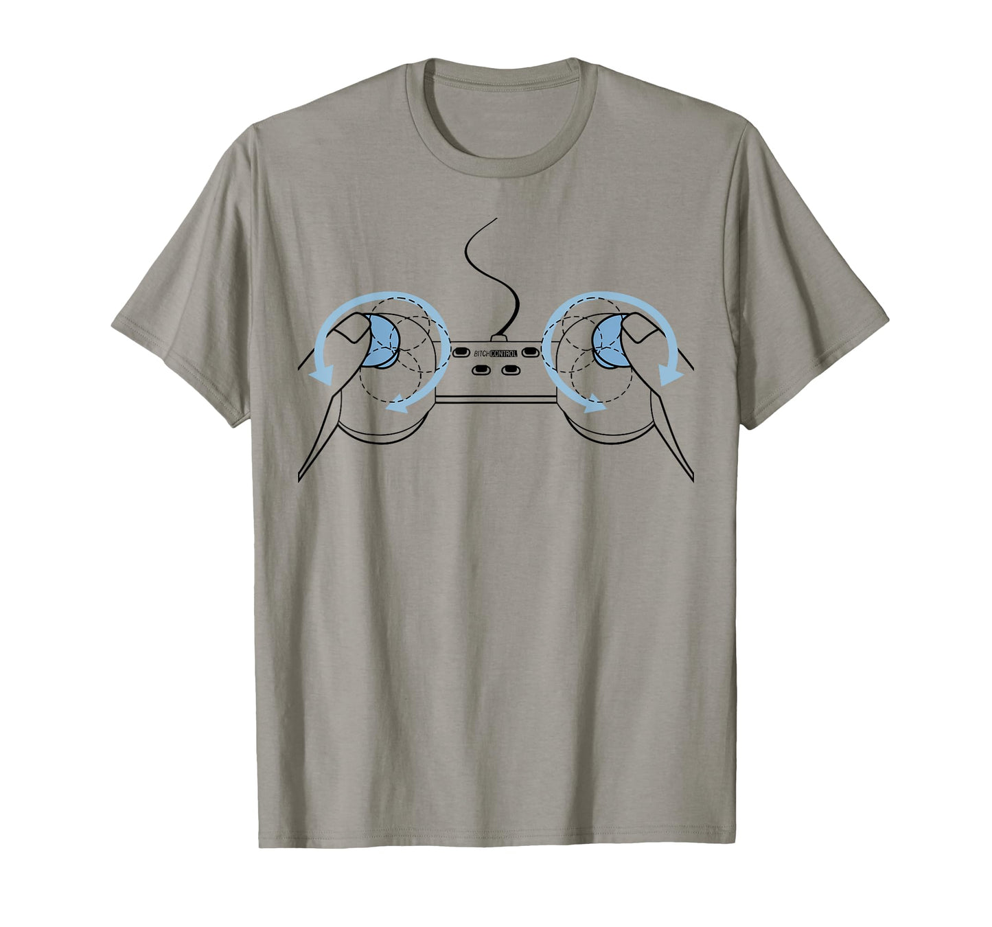 Womens Boob Controller Fun T-Shirt