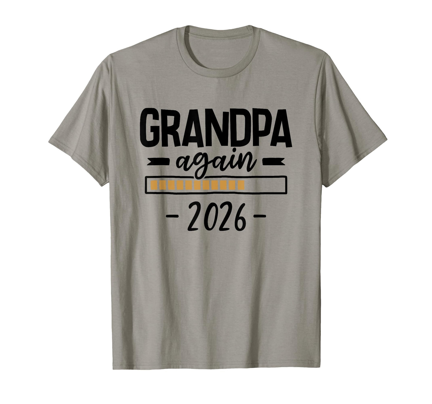 2nd Grandbaby Pregnancy Announcement - Grandpa Again 2026 T-Shirt