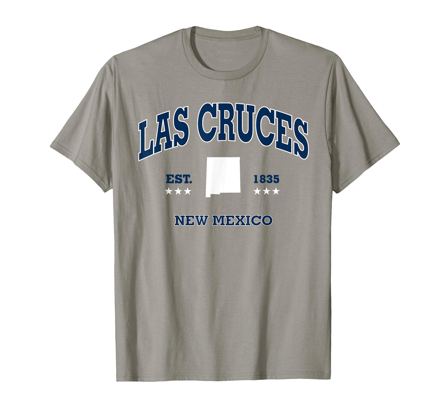 Las Cruces New Mexico NM Throwback Navy Vintage Athletic T-Shirt