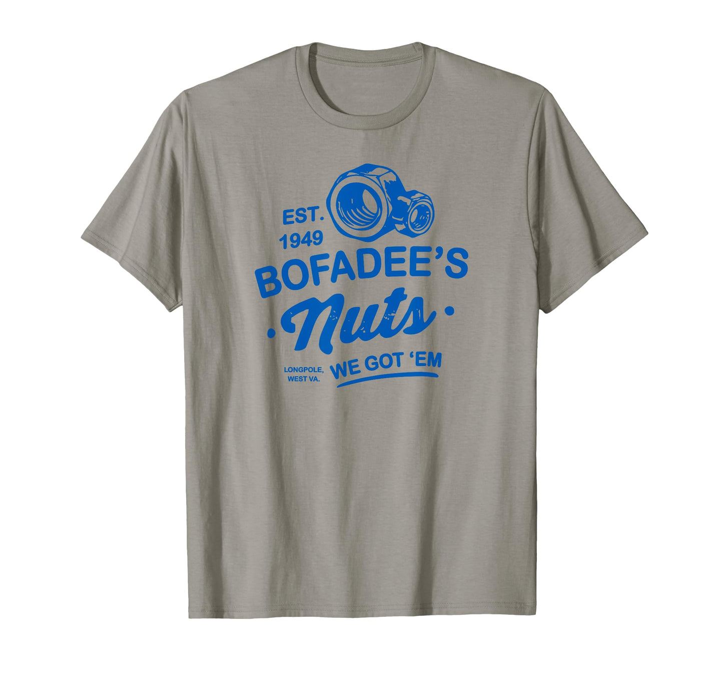 Bofadee's Nuts Funny Tee Design T-Shirt