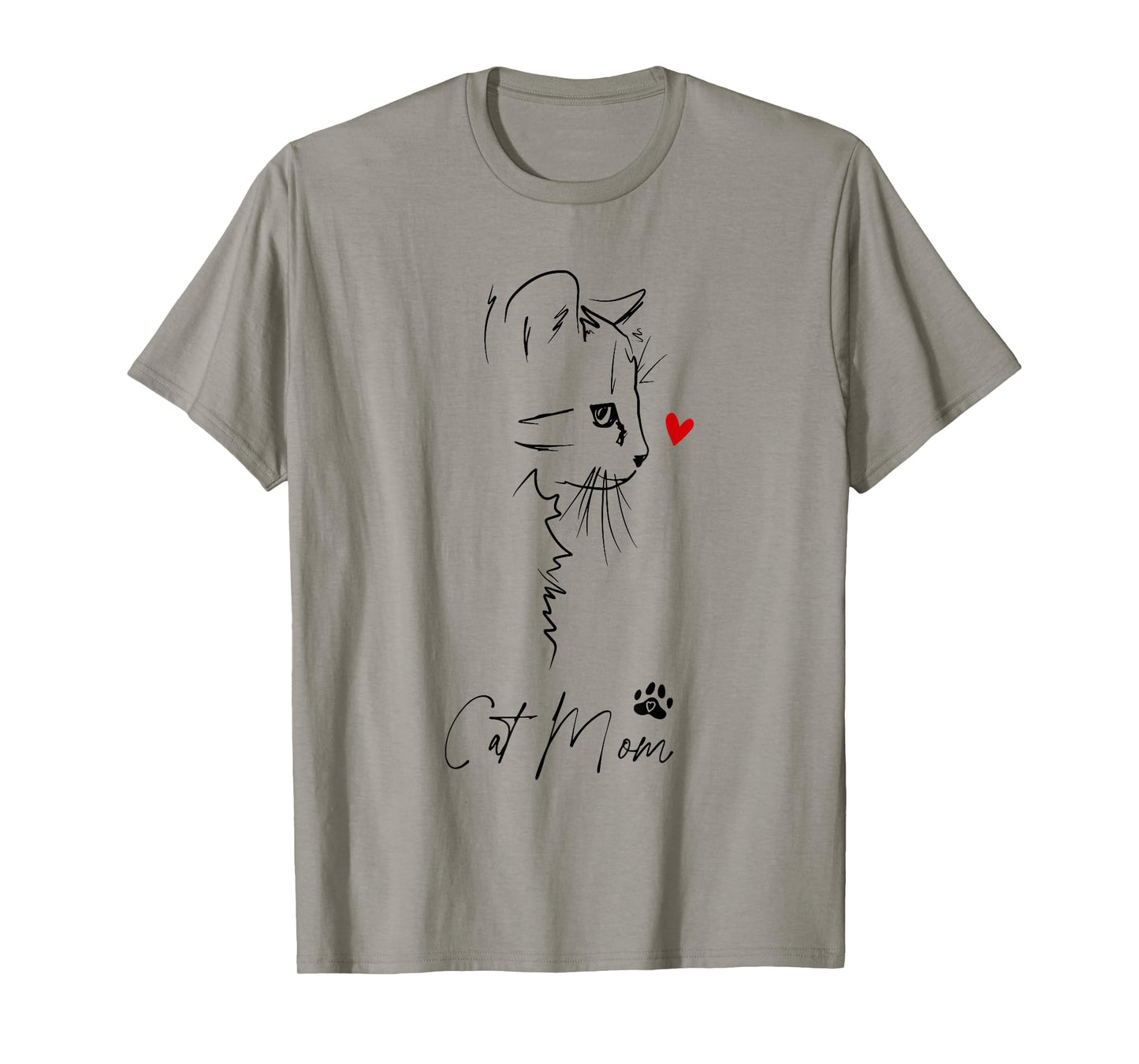 Vintage Retro Cat Mom Cat Owner Funny Mom Mother's Day Women T-Shirt