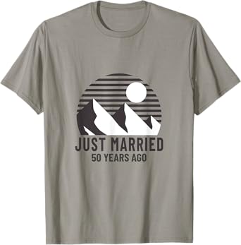 Romantic Matching Couples - 50th Golden Wedding Anniversary T-Shirt