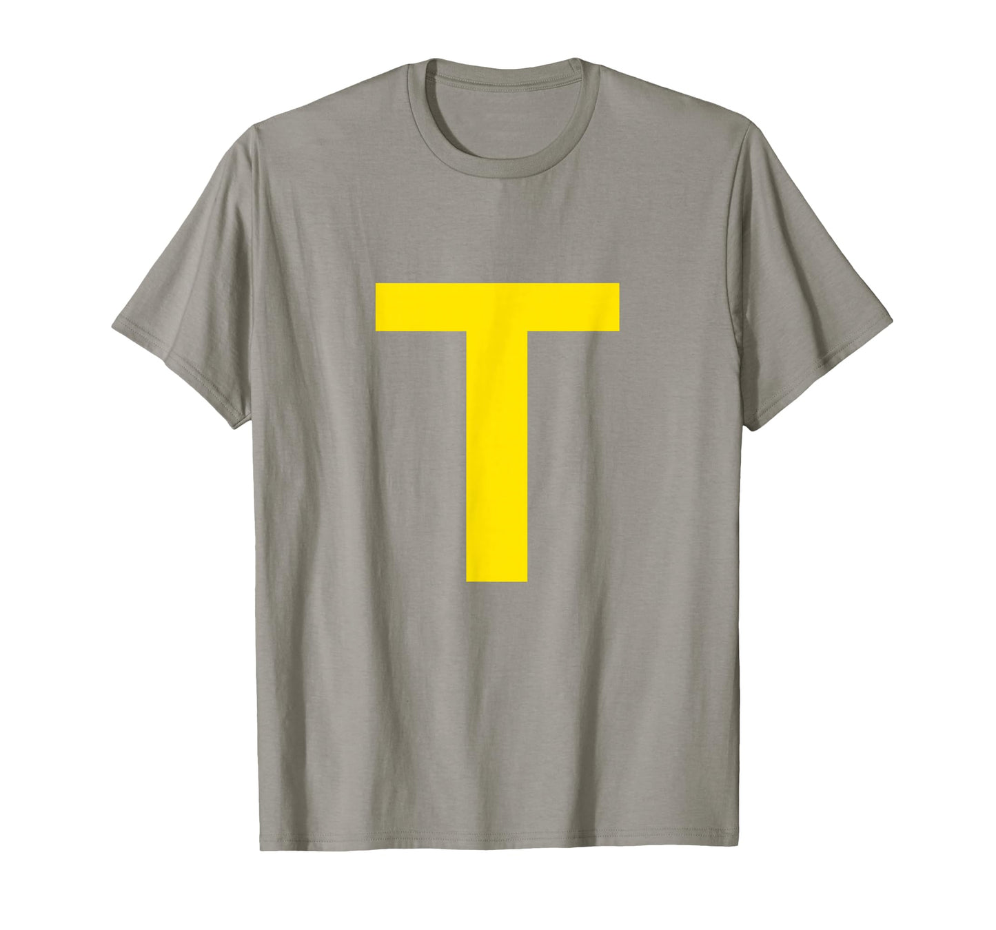 Chipmunk Halloween Carnival Group Costume Letter T T-Shirt