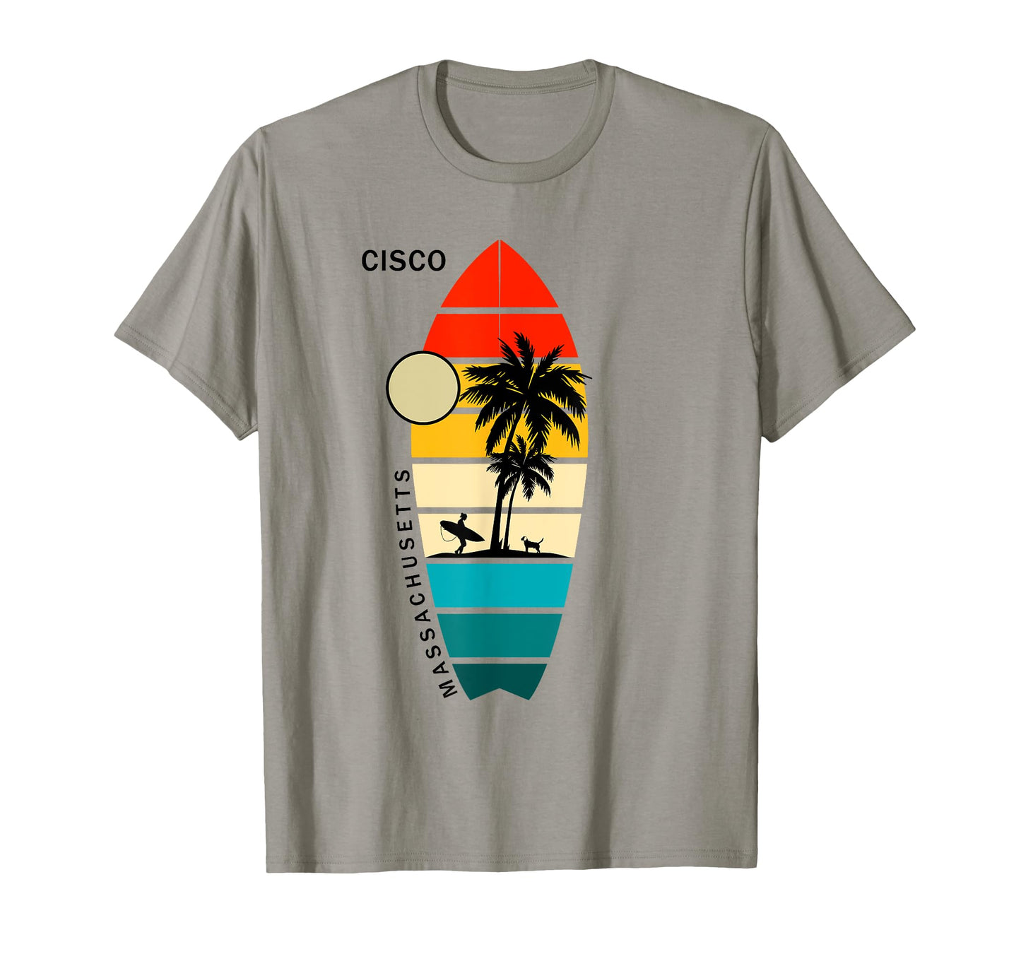 Retro Massachusetts Cisco Surfboarders Surfers T-Shirt