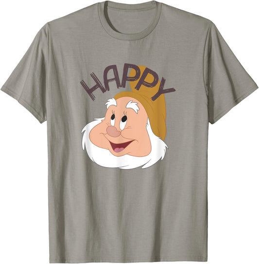 Disney Snow White & The Seven Dwarfs Happy Face T-Shirt
