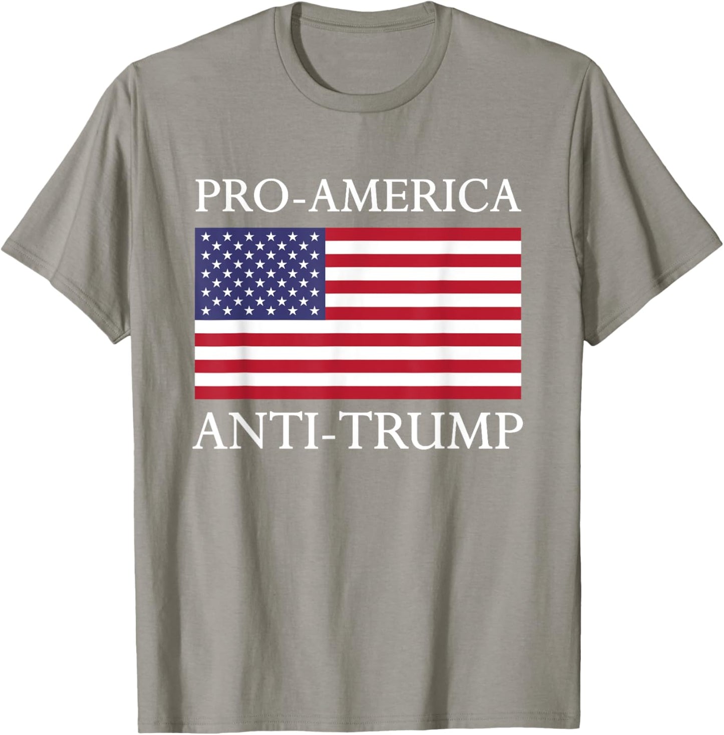 Pro-America Anti-Trump - American USA Flag Resist T-Shirt