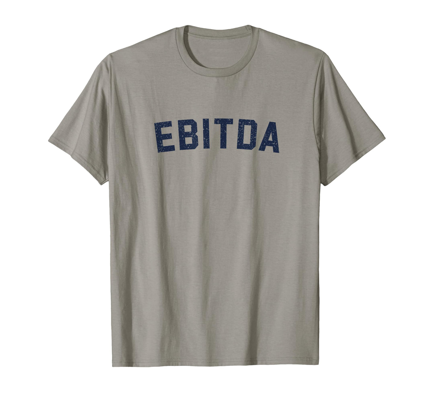 EBITDA Box Letter Adult Cotton T-Shirt