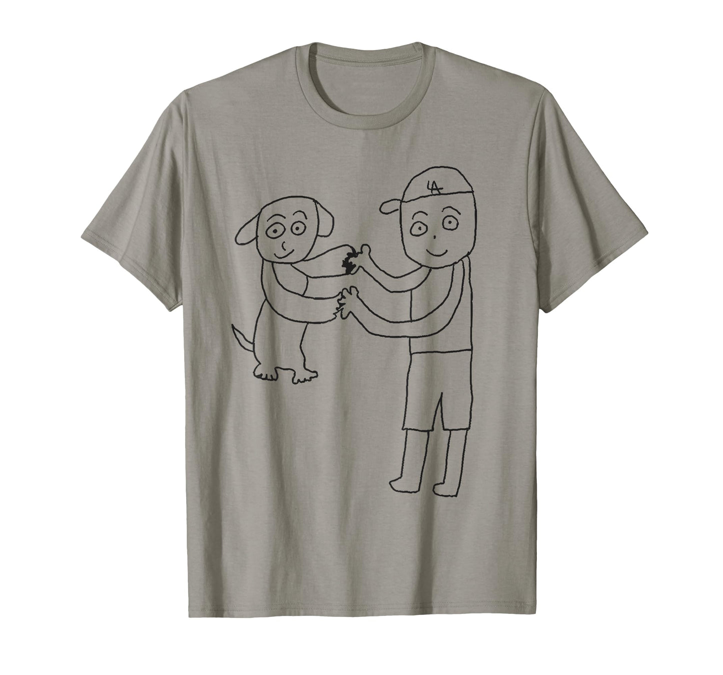 Dekopin and Otani-san Joining Hands T-Shirt