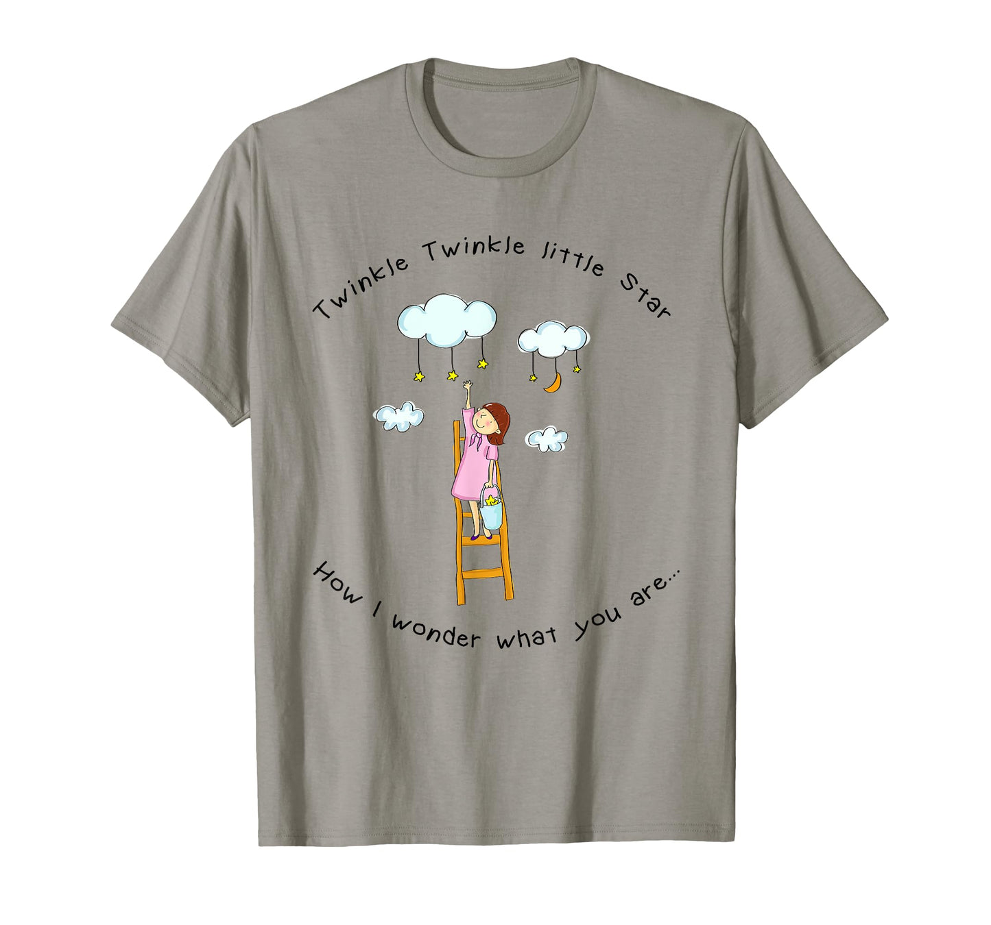 Twinkle Twinkle Little Star Nursery Rhymes T-shirt T-Shirt