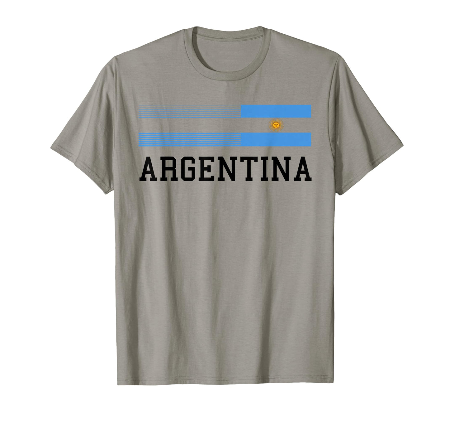 Argentina Tshirt Men Argentina Flag Gift Hispanic Heritage T-Shirt