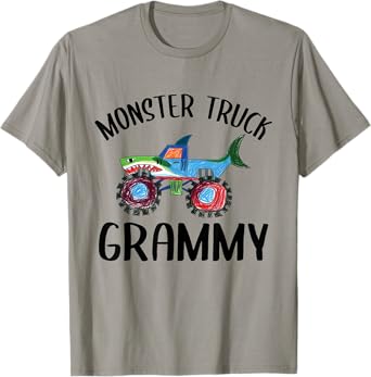 Children's Doodles Draw, Monster Truck Grammy Tee T-Shirt