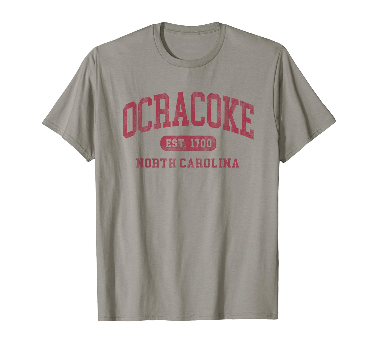 Ocracoke North Carolina Vintage Established 1700 Souvenir T-Shirt